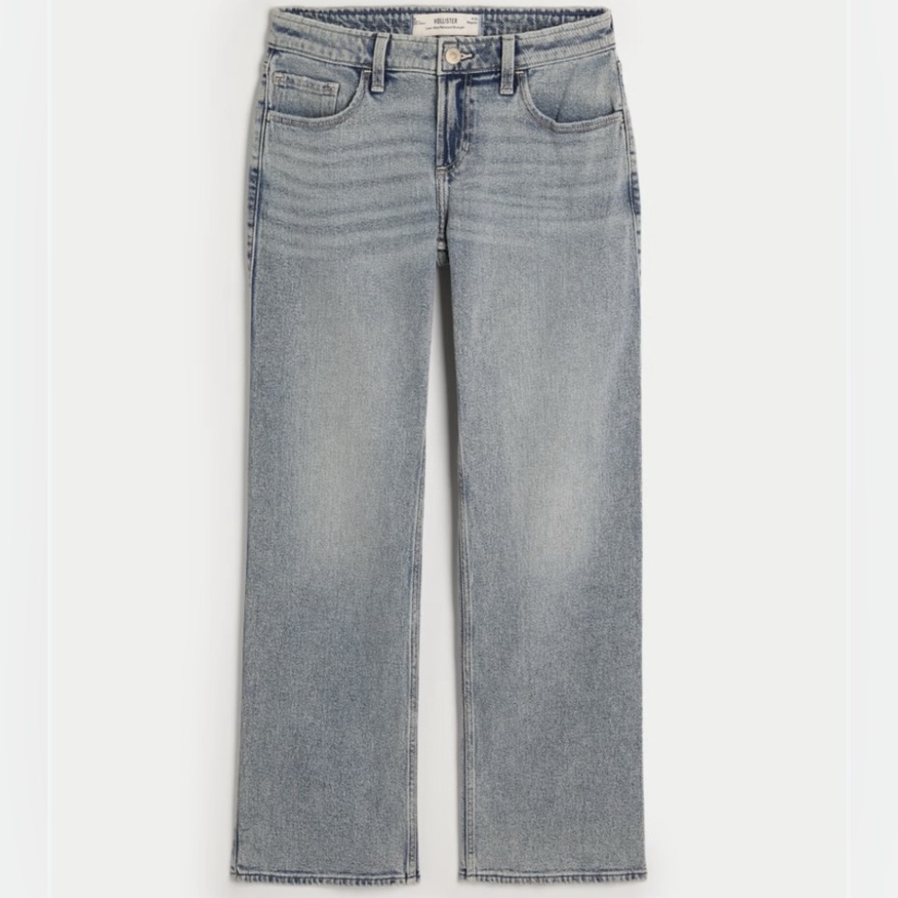 Hollister Blue Straight Leg Jeans Classic Style